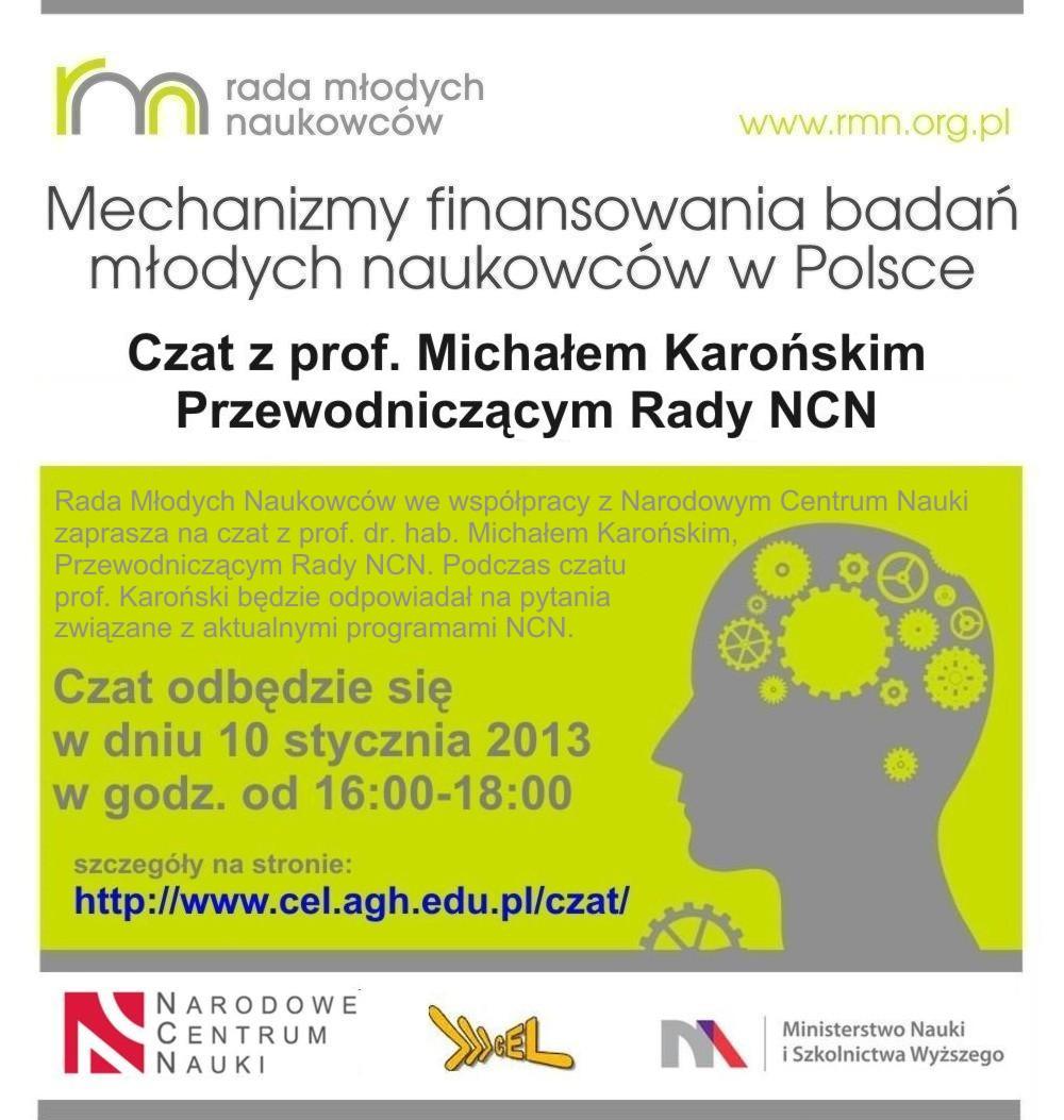 Mechanizmy czat plakat na strone