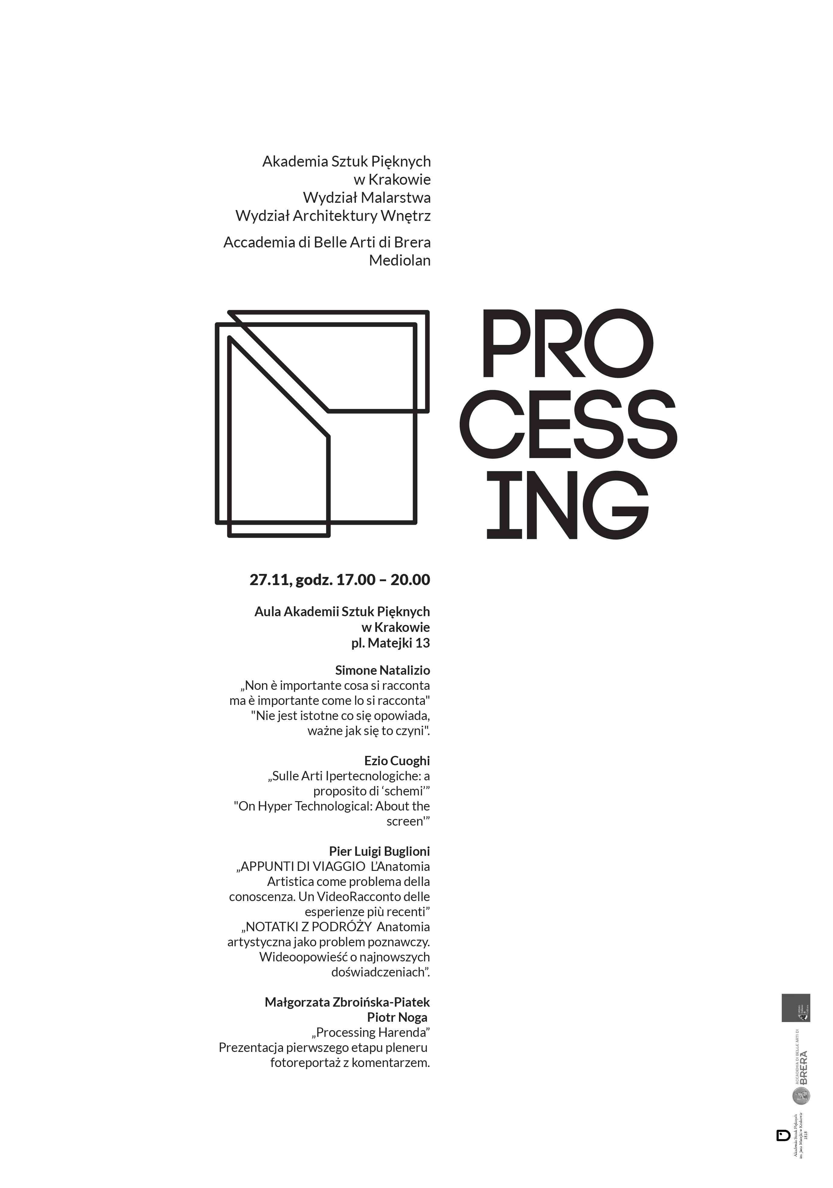 PROCESSINGprogram