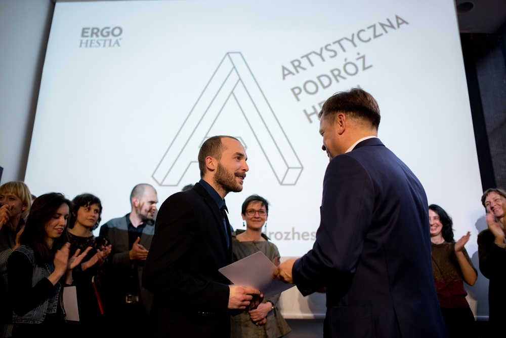 Laureat Pierwszej Nagrody APH foto Piotr Litwic Maniak ASP w Krakowie