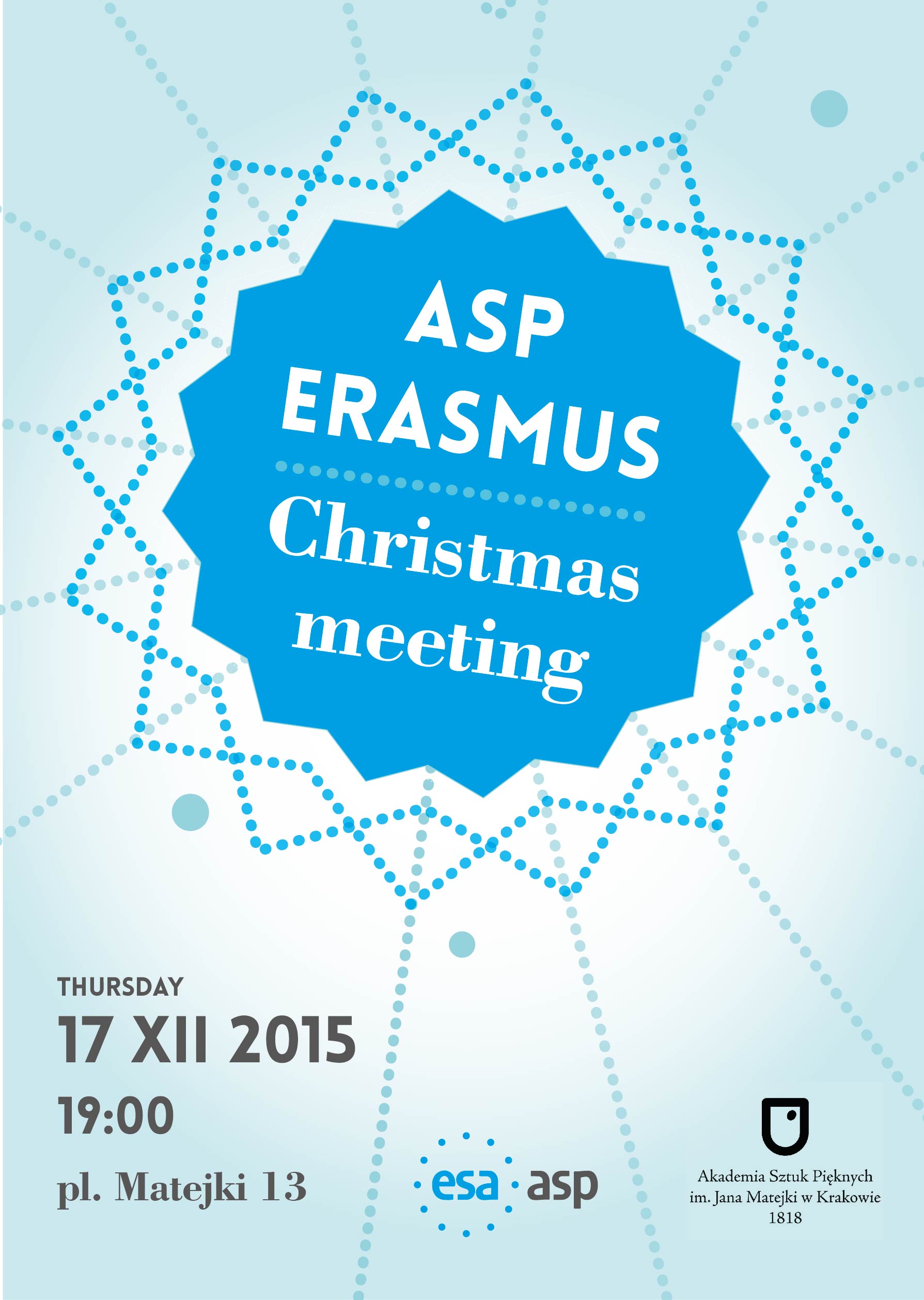 PLAKAT christmas meeting