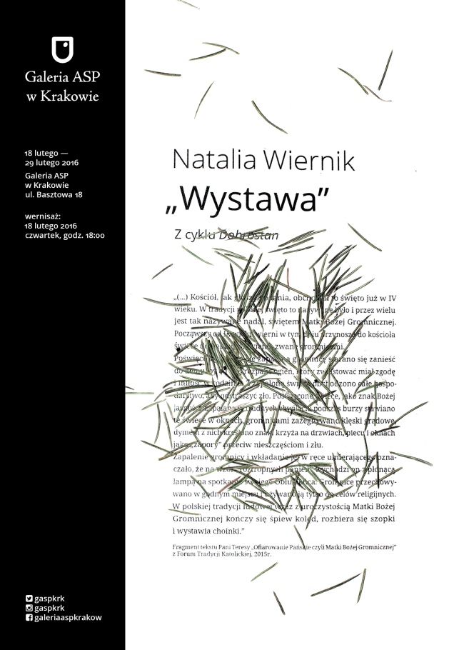 Plakat Natalia Wiernik